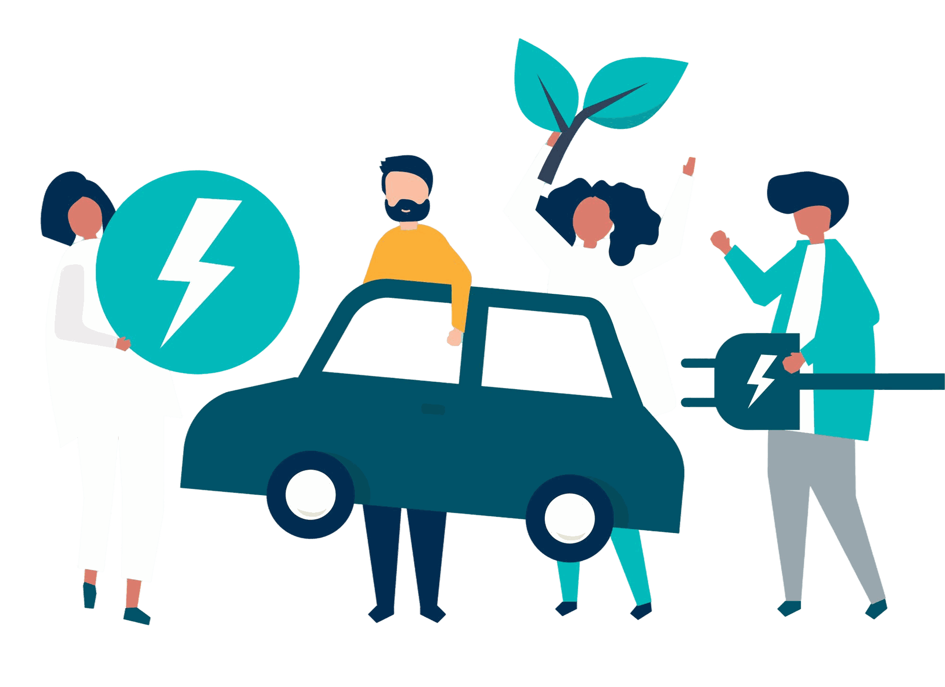 Dessin numérique d'une conduite éco-citoyenne