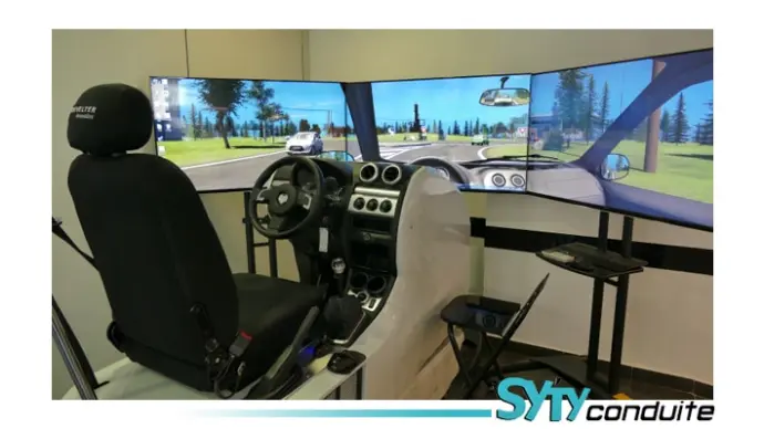 Photo Simulateur de Conduite Syty Conduite